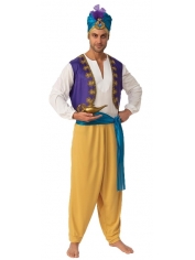 Genie Costume Arabian Prince Sultan Costume - Mens Aladdin Costumes